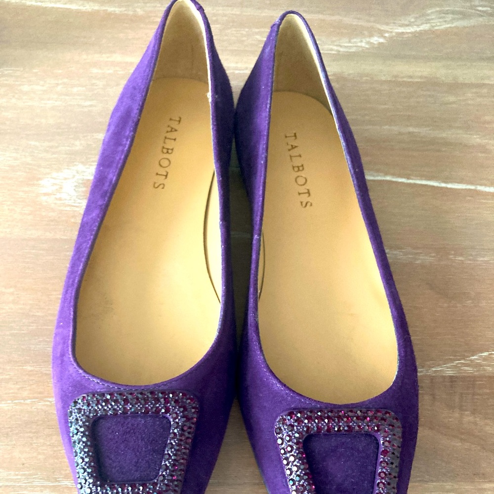 Talbots Suede shoes size 7